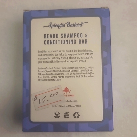 Beard Comb & Beard Shampoo Bar - Picture 3 of 4